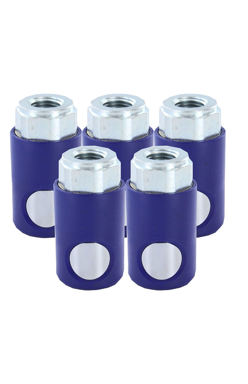 Prevost IRC061201 (5 Pack) Regular Female Threaded Coupler 1/4 in. Tapered Female Thread - Image 1
